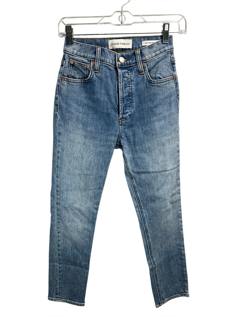 Aritzia Denim Forum The Yoko High Rise Slim Jeans